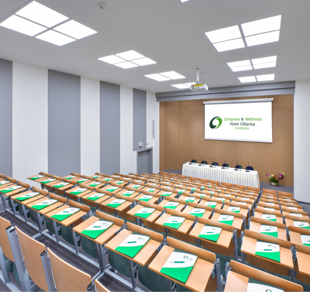 Photo of the conference hall